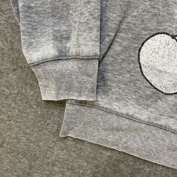 COCA-COLA VINTAGE Gray Sweatshirt Bears Graphic Lightweight Comfy Womens Size L - Picture 3 of 8